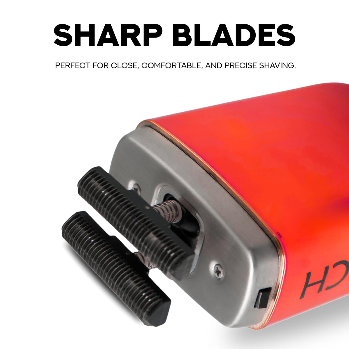Supreme Trimmer STF602 Elektrorasierer für Herren, Nass-/Trockenrasierer für Herren, Schwarz – Crunch
