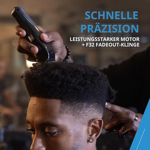 Wahl Professional 5 Star Vapor Clipper kabelgebundener und kabelloser Betrieb, F32, verstellbare Glatzenklinge, anpassbare Geschwindigkeit