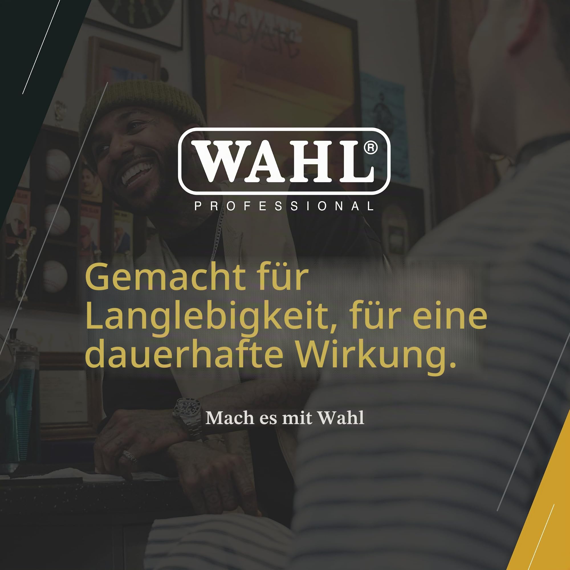 Wahl 43917814810 Haarschneidemaschine Magic Clip Cordless schwarz/gold