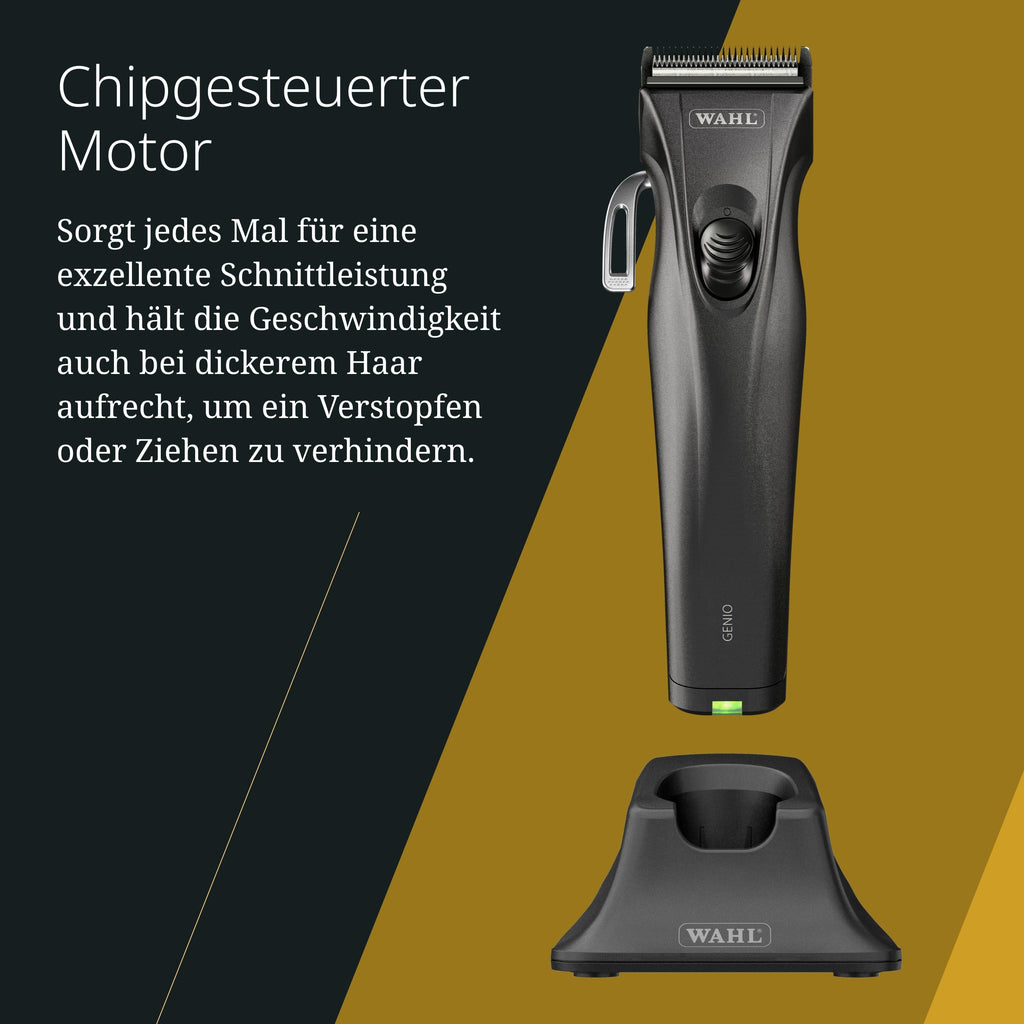 Wahl Genio - Kabellose Haarschneidemaschine - Professioneller Clipper - bis zu 120 Minuten Betriebszeit