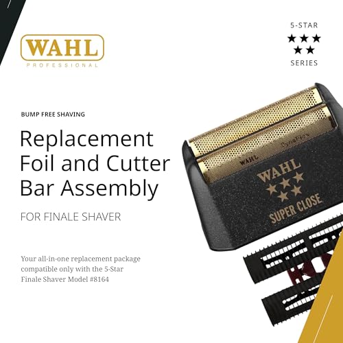 Wahl Finale Lamellenmesser plus Scherfolie, gold
