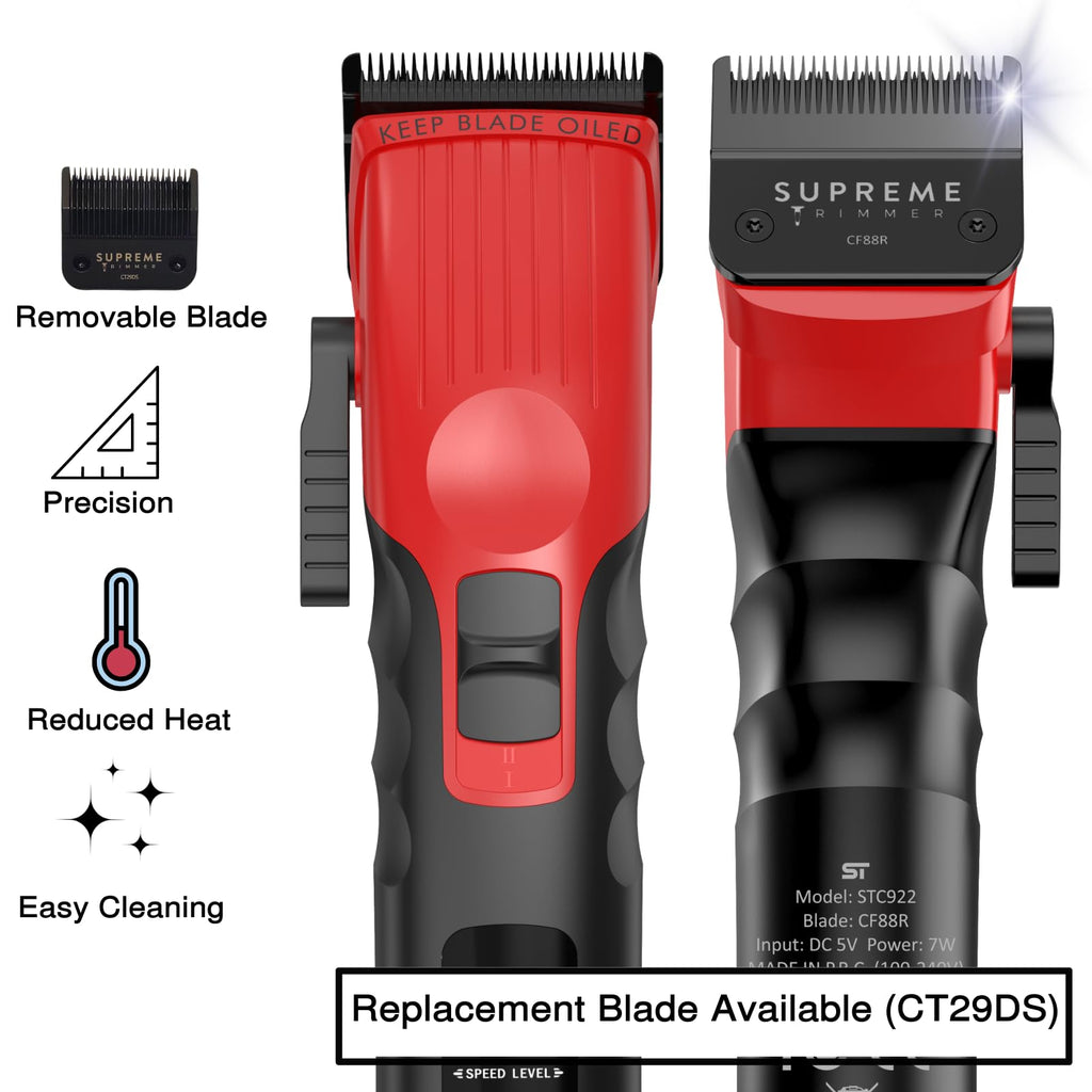 Supreme Trimmer 2Spee Profi Haarschneidemaschine
