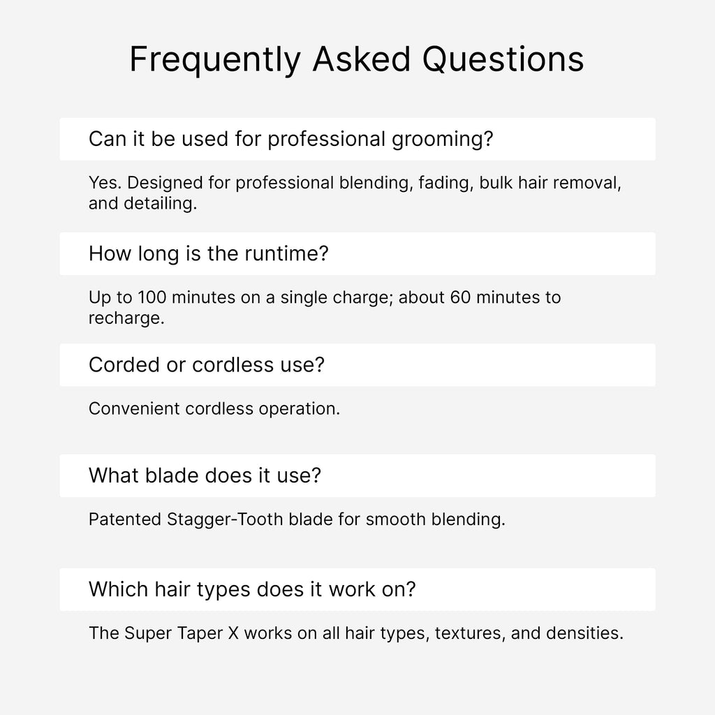 Wahl Professional Cordless Super Taper X