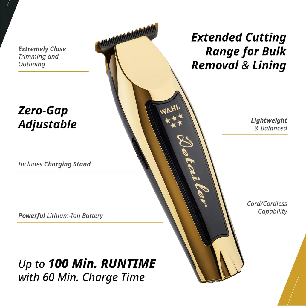WAHL Professional Cordless Detailer LI Gold, 492.0 grams