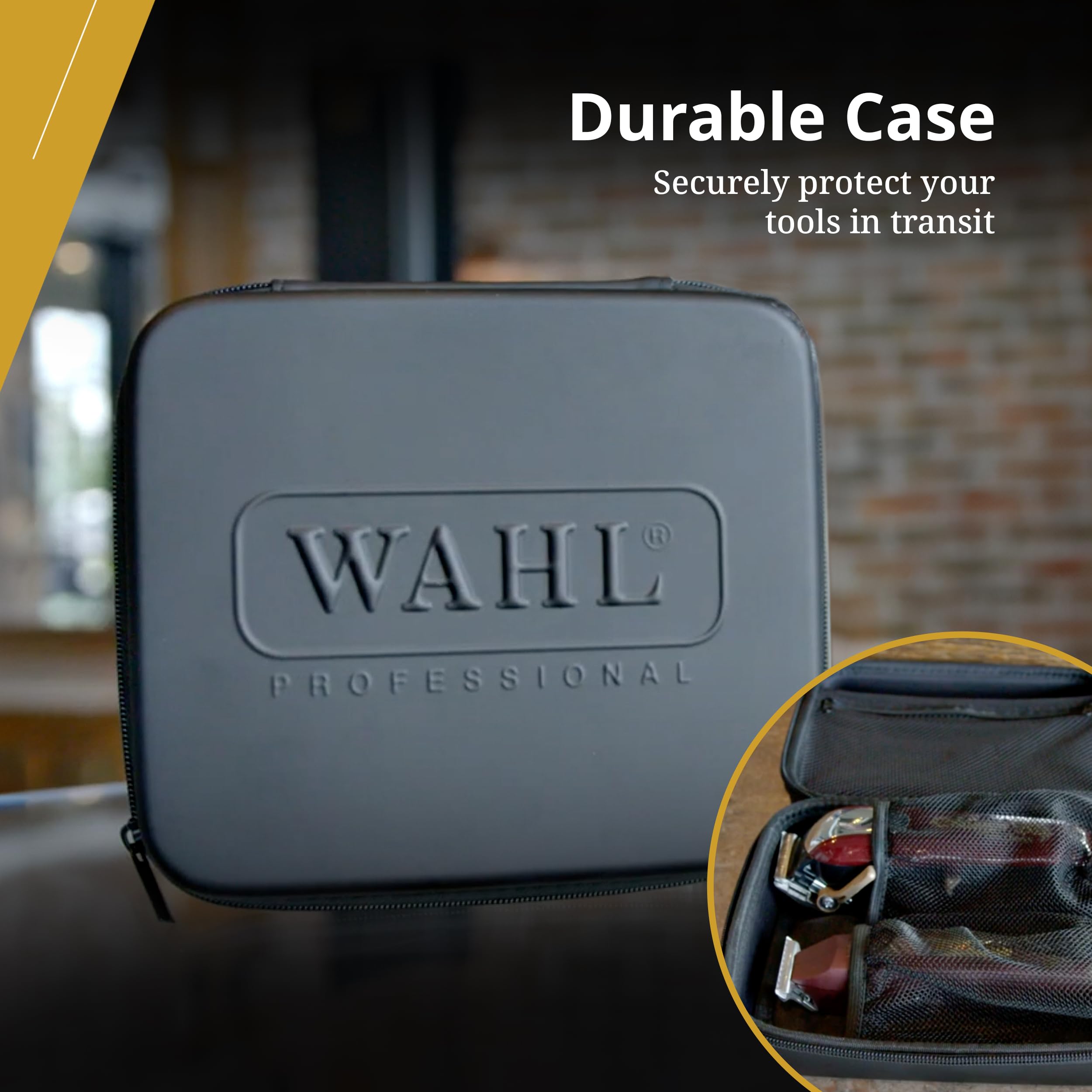 Wahl Professionelle Reise-Aufbewahrungsbox für professionelle Friseure und Stylisten, Modell 90728