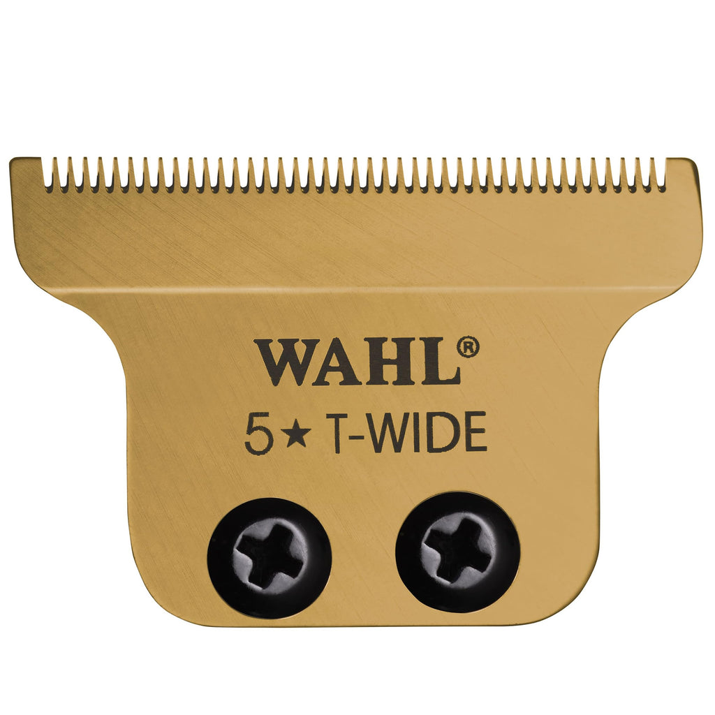 Wahl Professional Gold T-Wide Klinge für The 5 Star Series Detailer Li Gold Trimmer, für professionelle Friseure und Stylisten Artikel - 2215-700