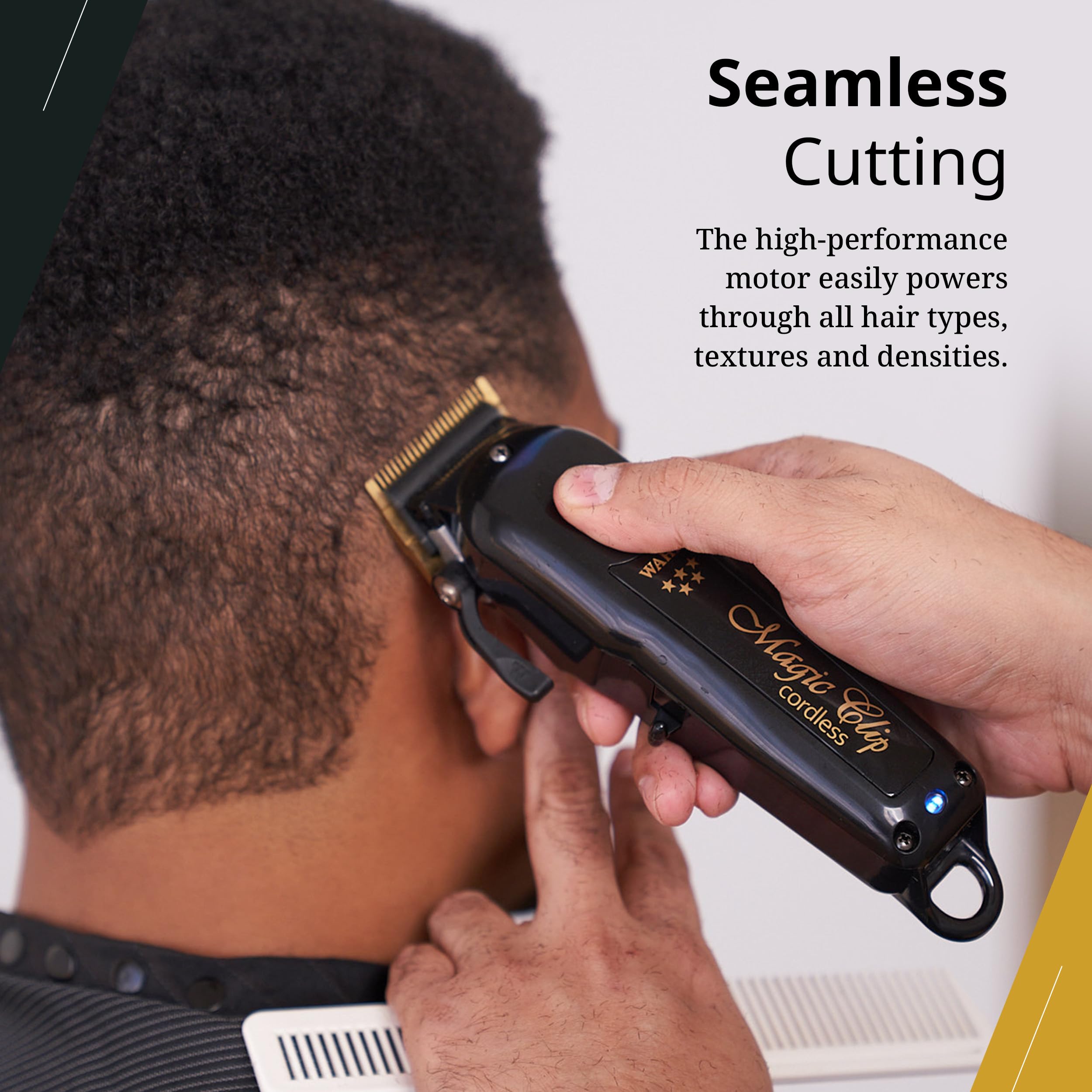 Wahl Cordless Magic Clip Schwarz Professioneller Haarschneider 3026432