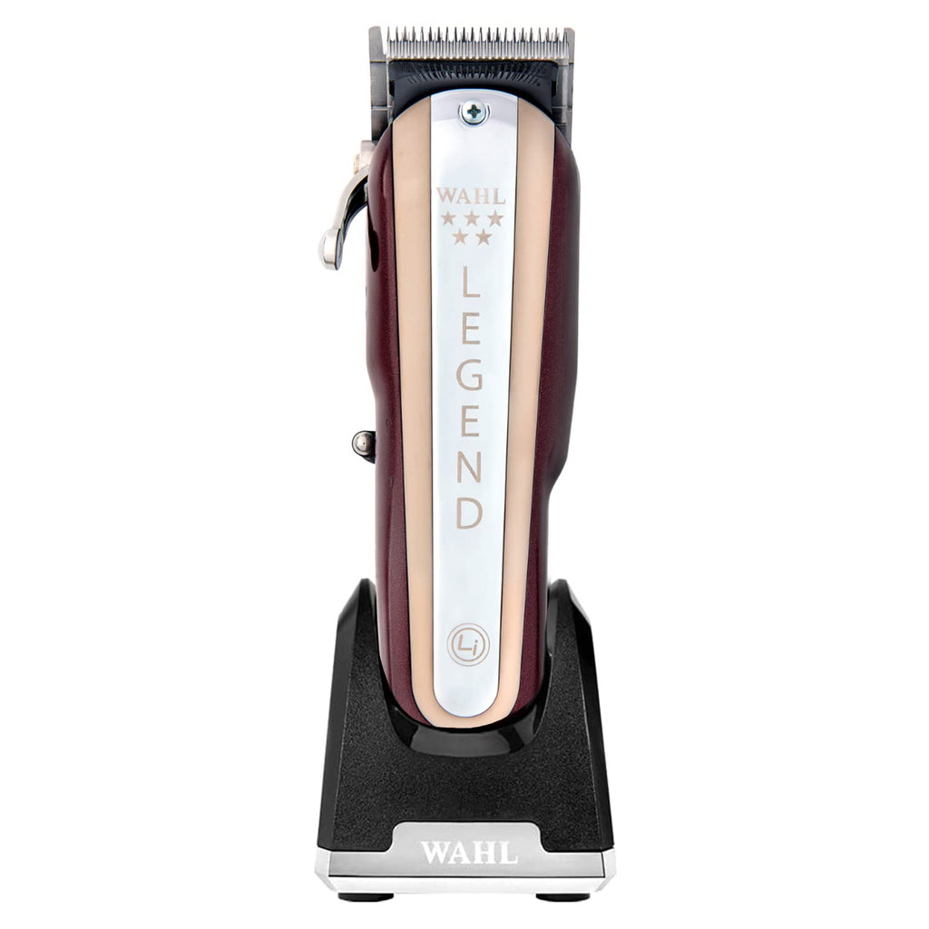 Wahl Professional Bundle | 5 Star Cordless Legend Haarschneidemaschine & kabelloser Haarschneider Ladegerät Ständer
