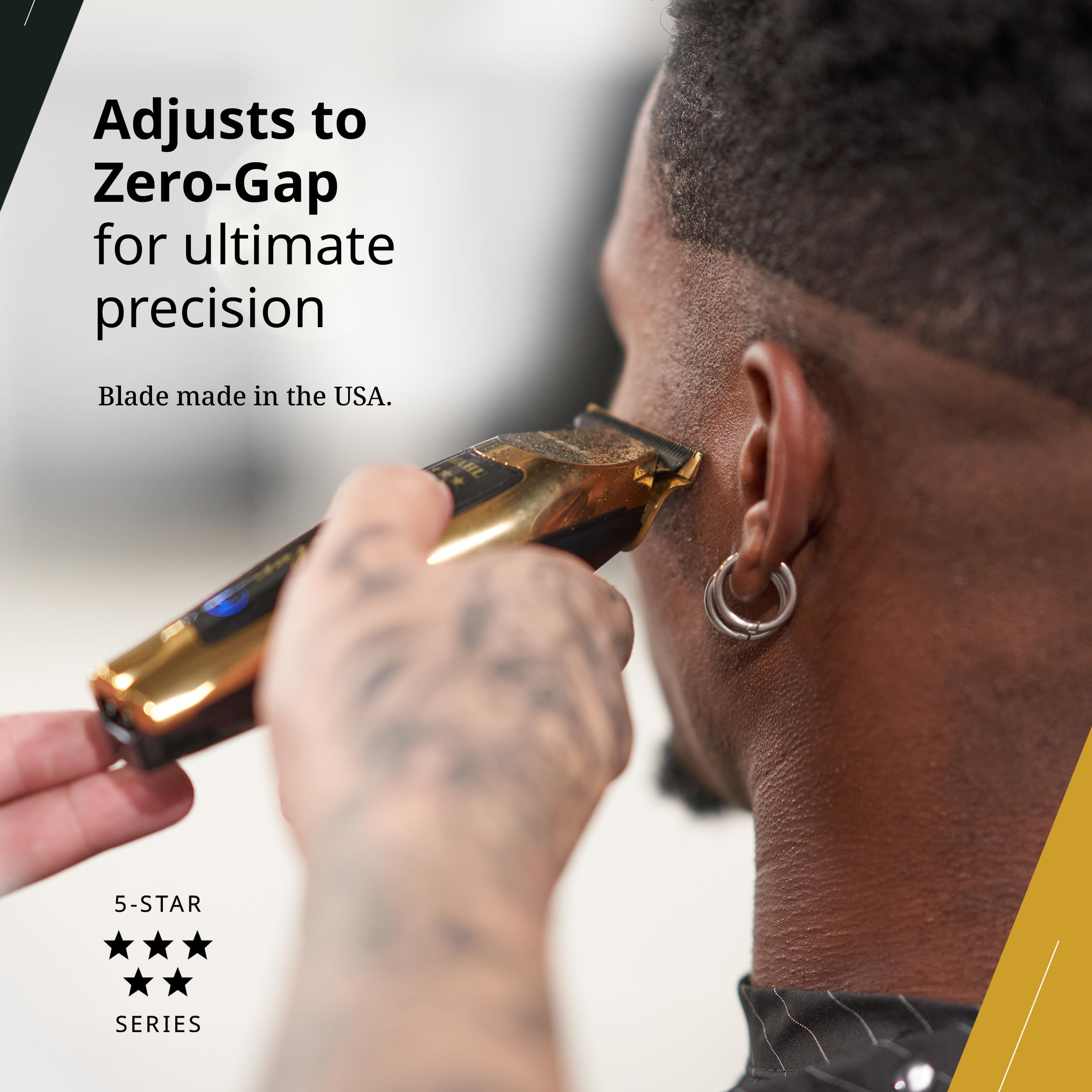 Wahl Professional Gold T-Wide Klinge für The 5 Star Series Detailer Li Gold Trimmer, für professionelle Friseure und Stylisten Artikel - 2215-700