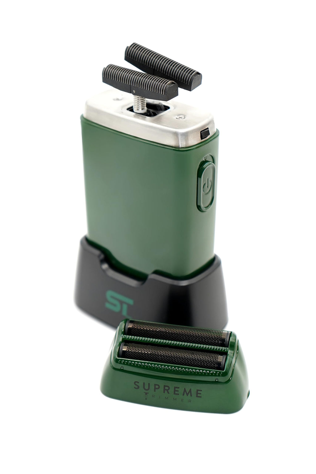 Supreme Trimmer Crunch Herren Folienrasierer STF602 (150 Minuten Laufzeit) Elektrischer Rasierer für Herren, wasserdichter Rasierer für kurzes Haar oder Stoppel, Friseurgebrauch