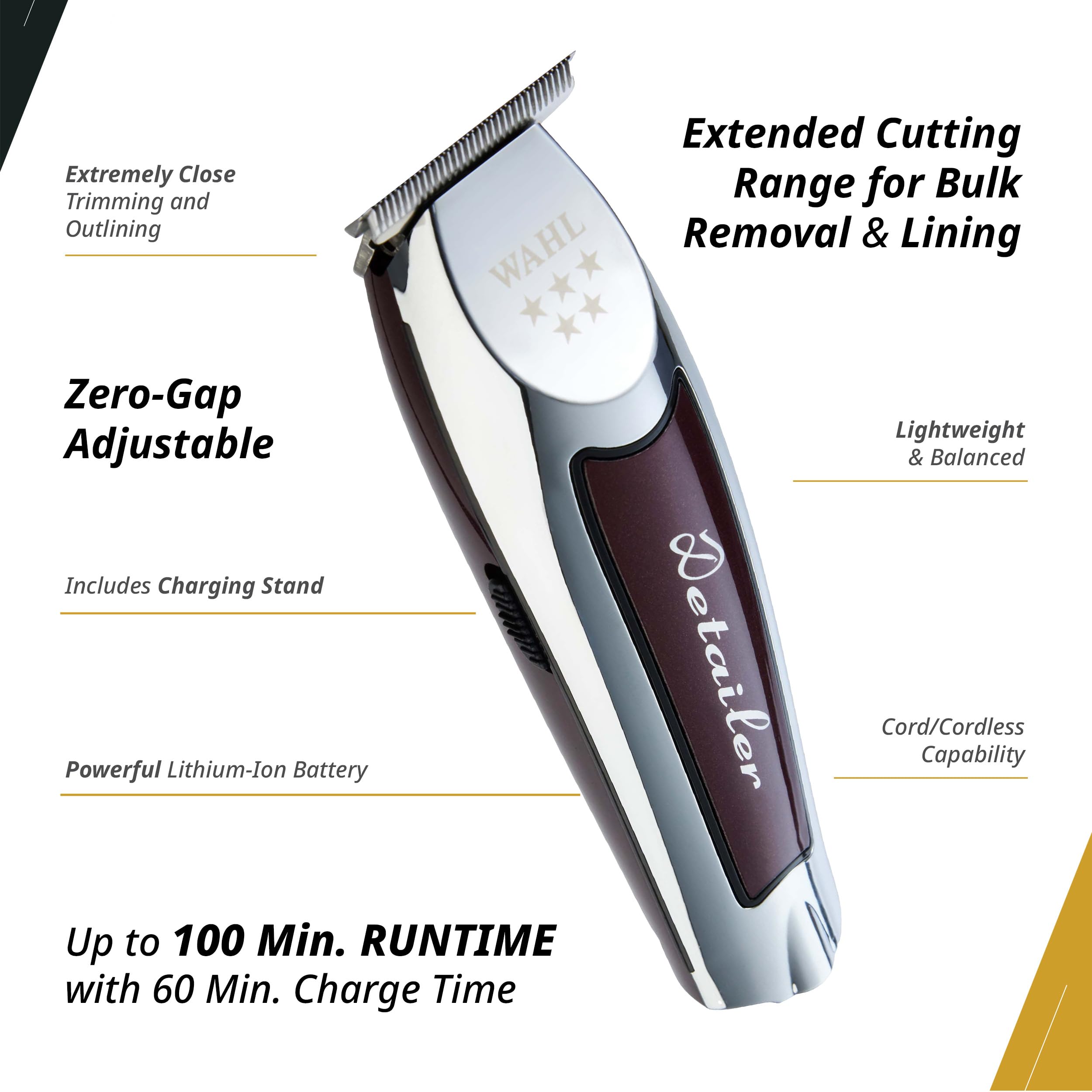 Wahl Professional 5 Star Series Detailer Li 8171 Red