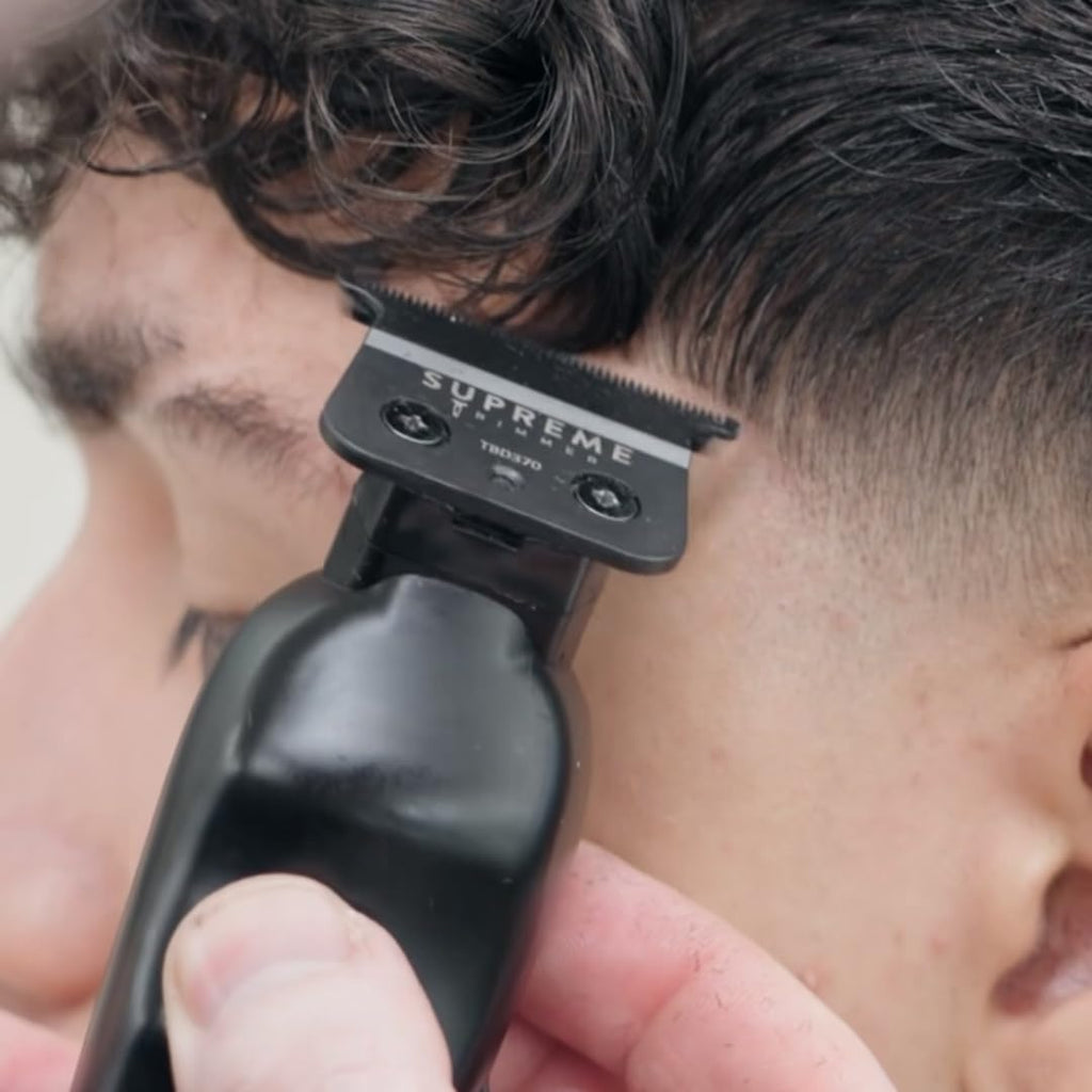 Supreme Trimmer Vader ST3778 – Professional Cordless Barber Liner & Detailer | 210 Min Runtime, 7000 RPM Motor, Zero Gap DLC T-Blade, USB-C Fast Charging | Beard, Hair & Body