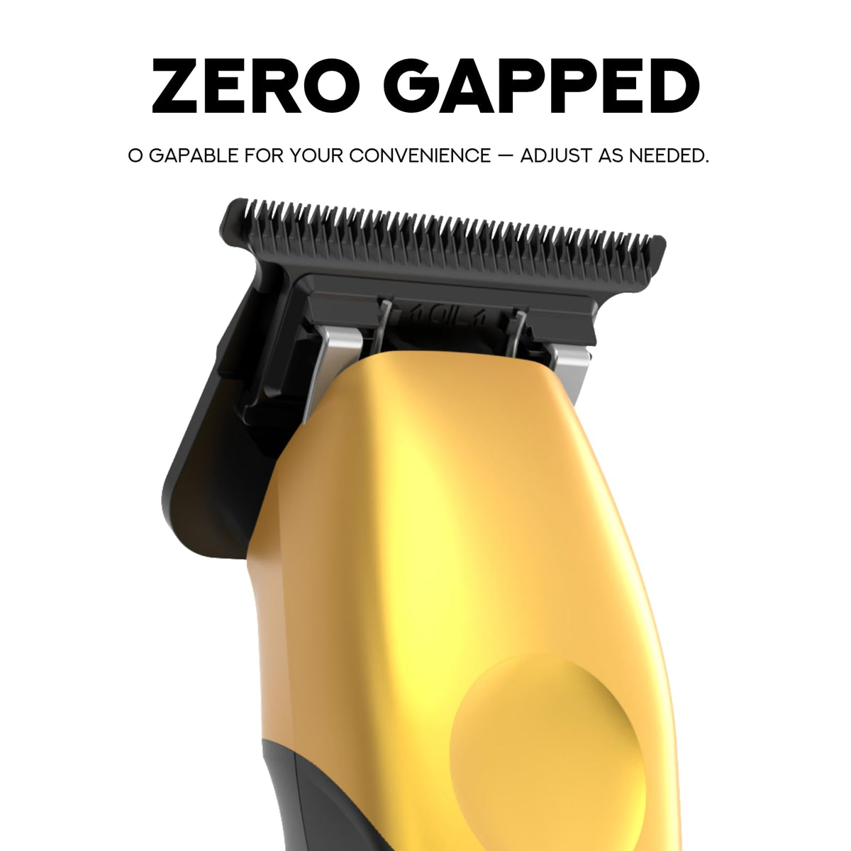 Supreme Trimmer 2Spee ST622 Haarschneidemaschine (3 Stunden Gebrauch), abnehmbare Klingen, 2 Geschwindigkeiten, Akkuanzeige, kabelloser professioneller Barber 0 gappable Trimmer