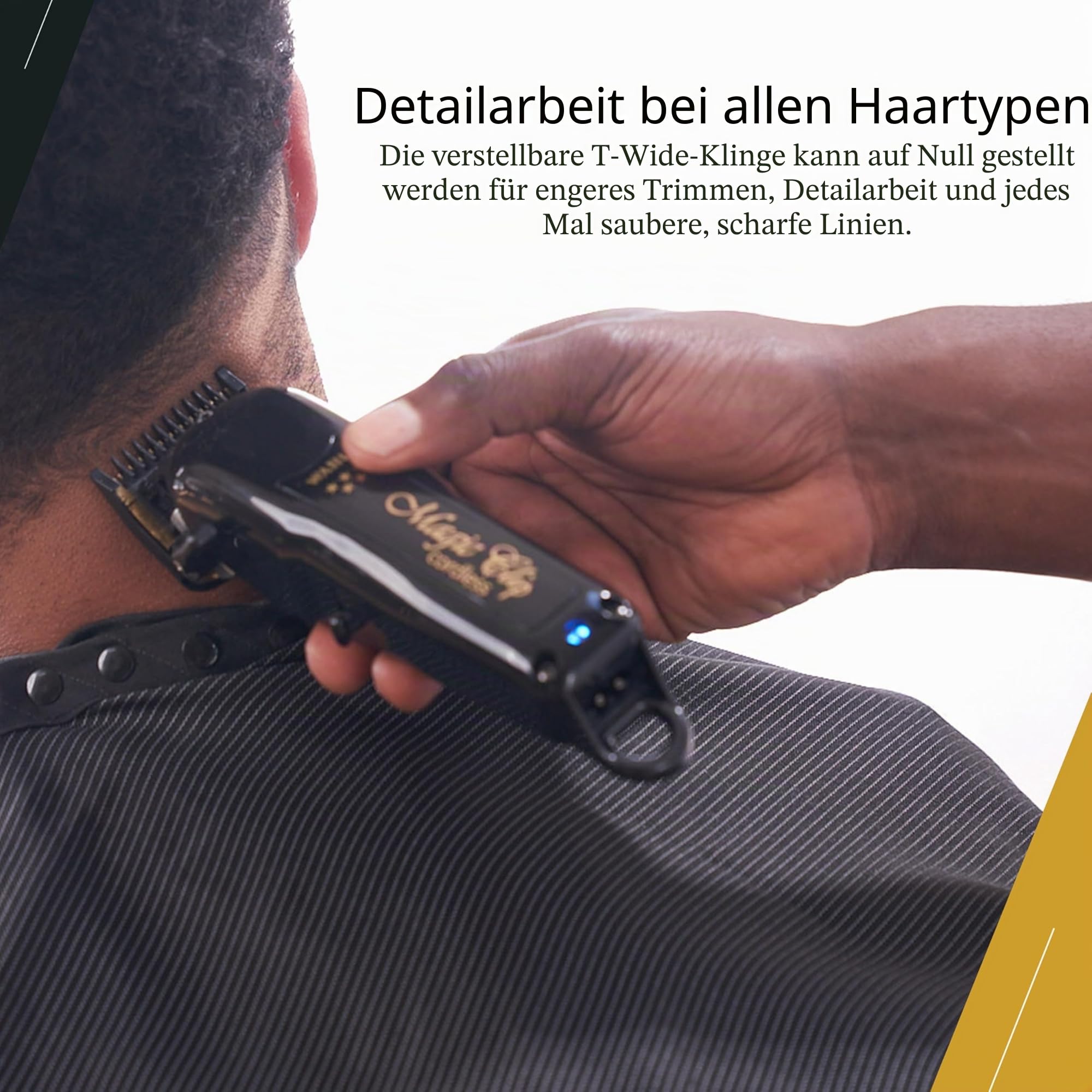 Wahl Professional 5 Star Cordless Magic Clip & Cordless Detailer Li Combo – Modell 56458