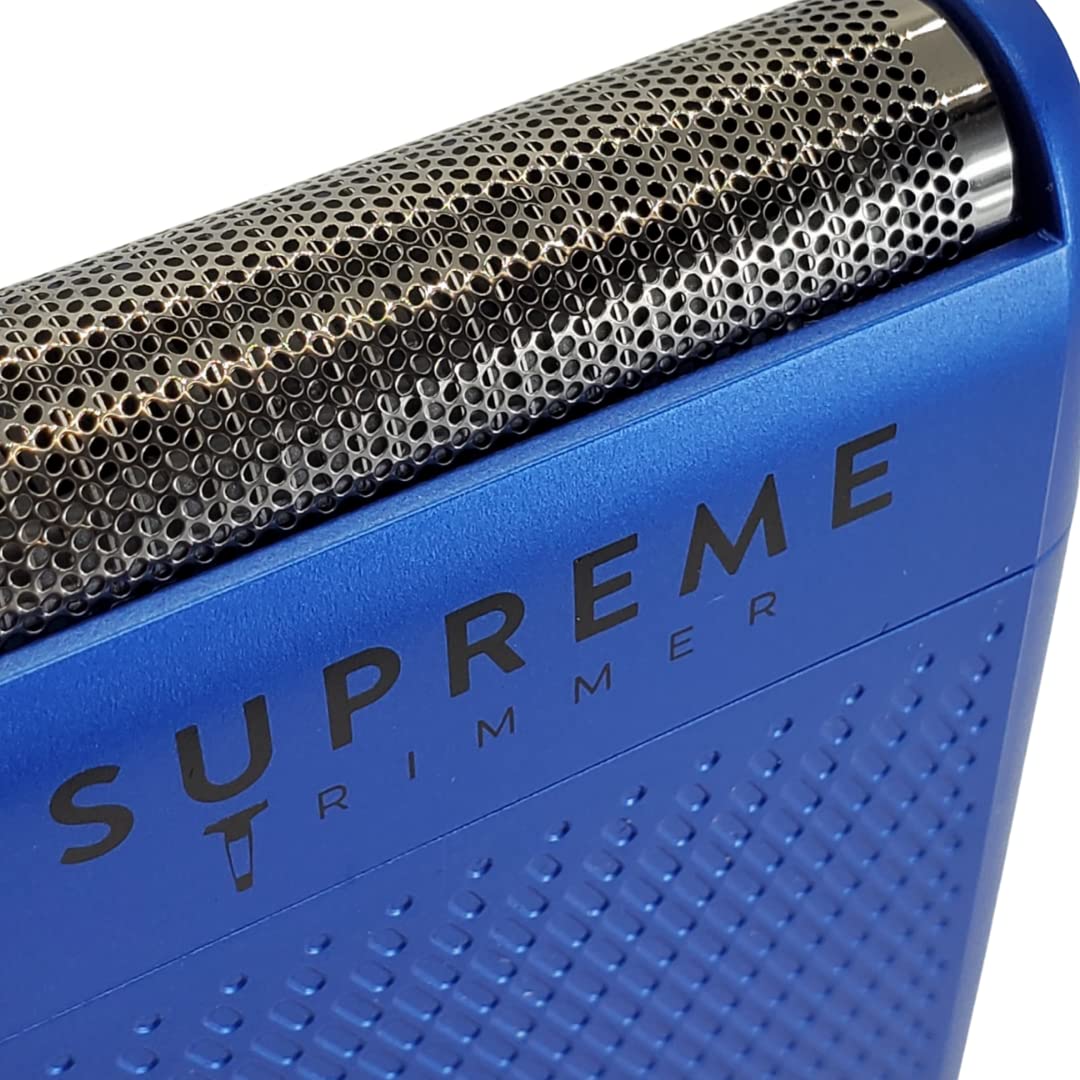 Supreme Trimmer Solo STF101 Herren-Einzelfolienrasierer (150 Minuten Laufzeit), kabellos, leistungsstark, USB-C-Mini-Größe, Reiserasierer für Friseure und Zuhause, Schwarz