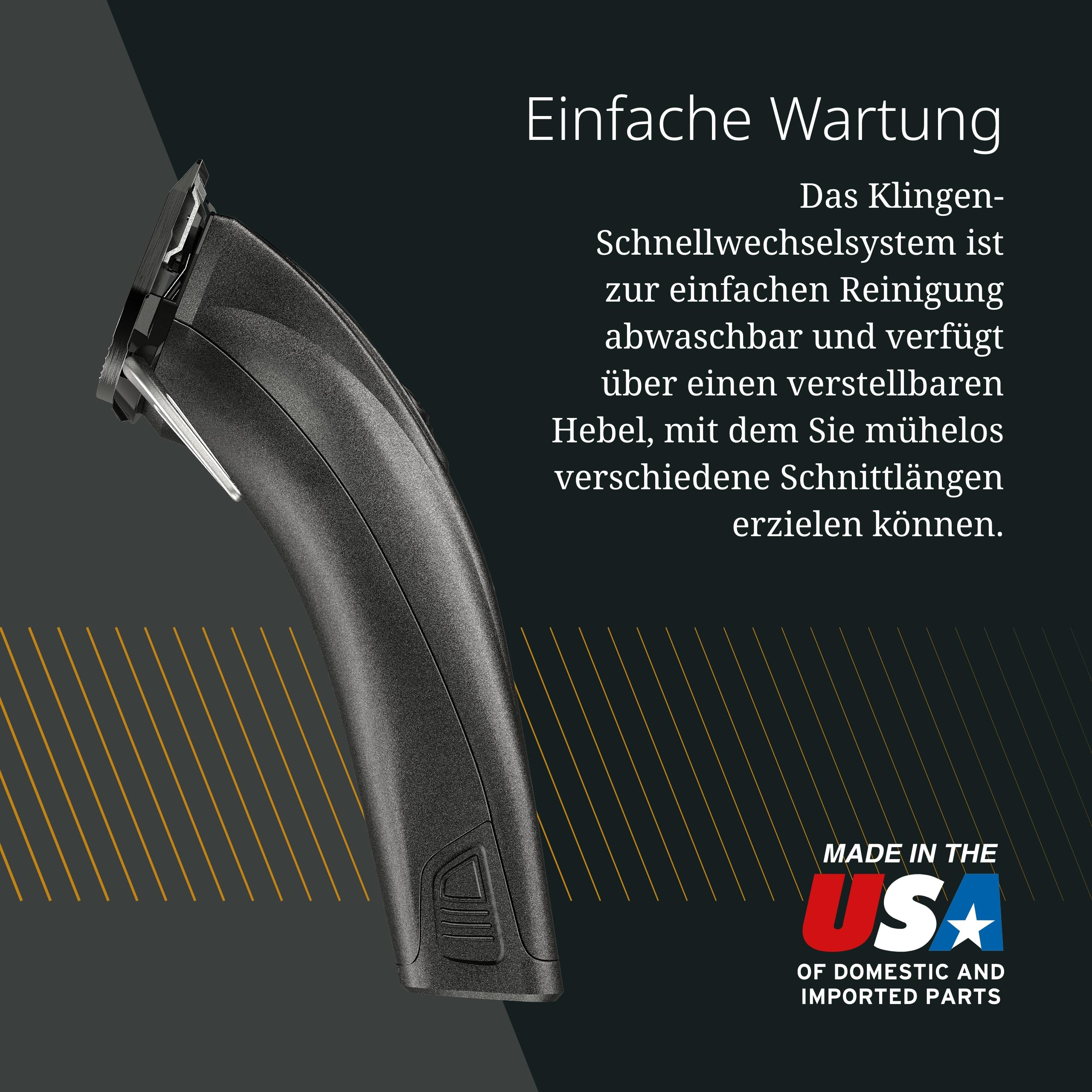 Wahl Genio - Kabellose Haarschneidemaschine - Professioneller Clipper - bis zu 120 Minuten Betriebszeit