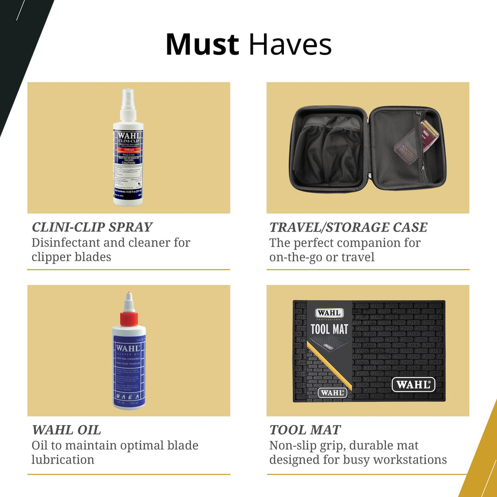 Wahl Professional 5-Sterne-Serie Kabel/schnurloser Magic Clip und schnurloses Friseur-Kombi