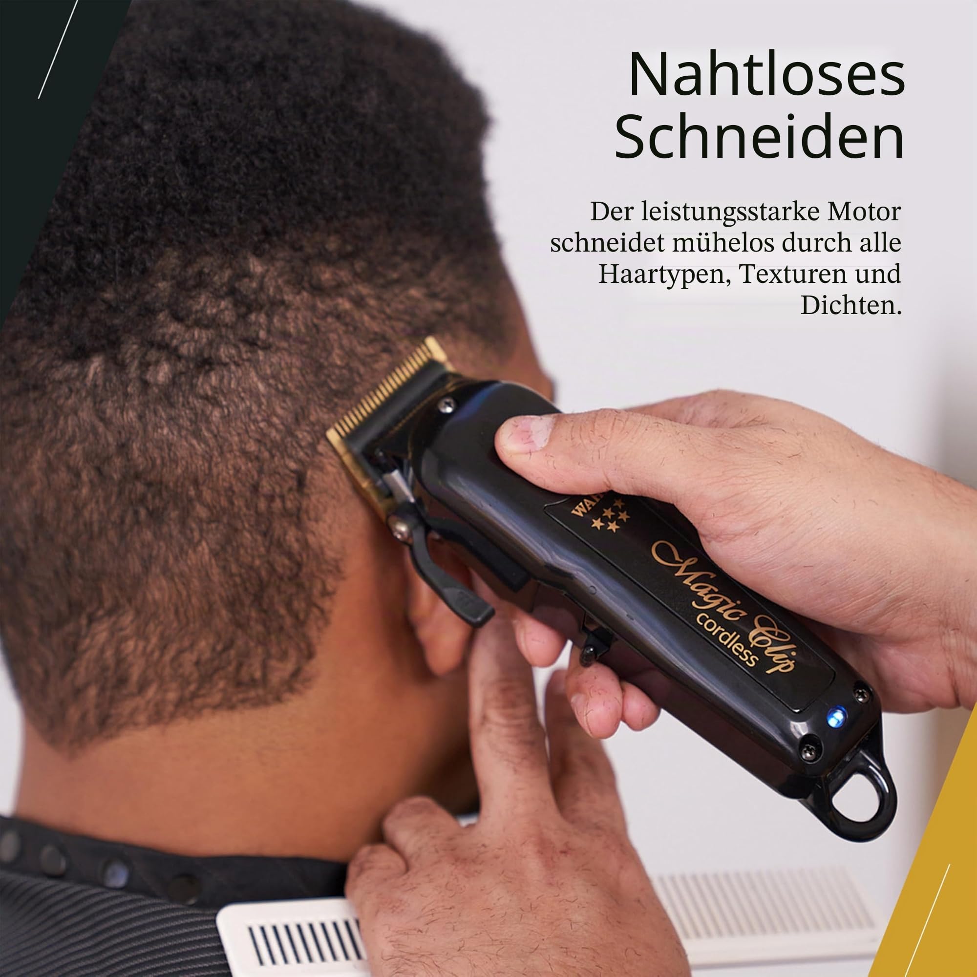 Wahl Professional 5 Star Cordless Magic Clip & Cordless Detailer Li Combo – Modell 56458