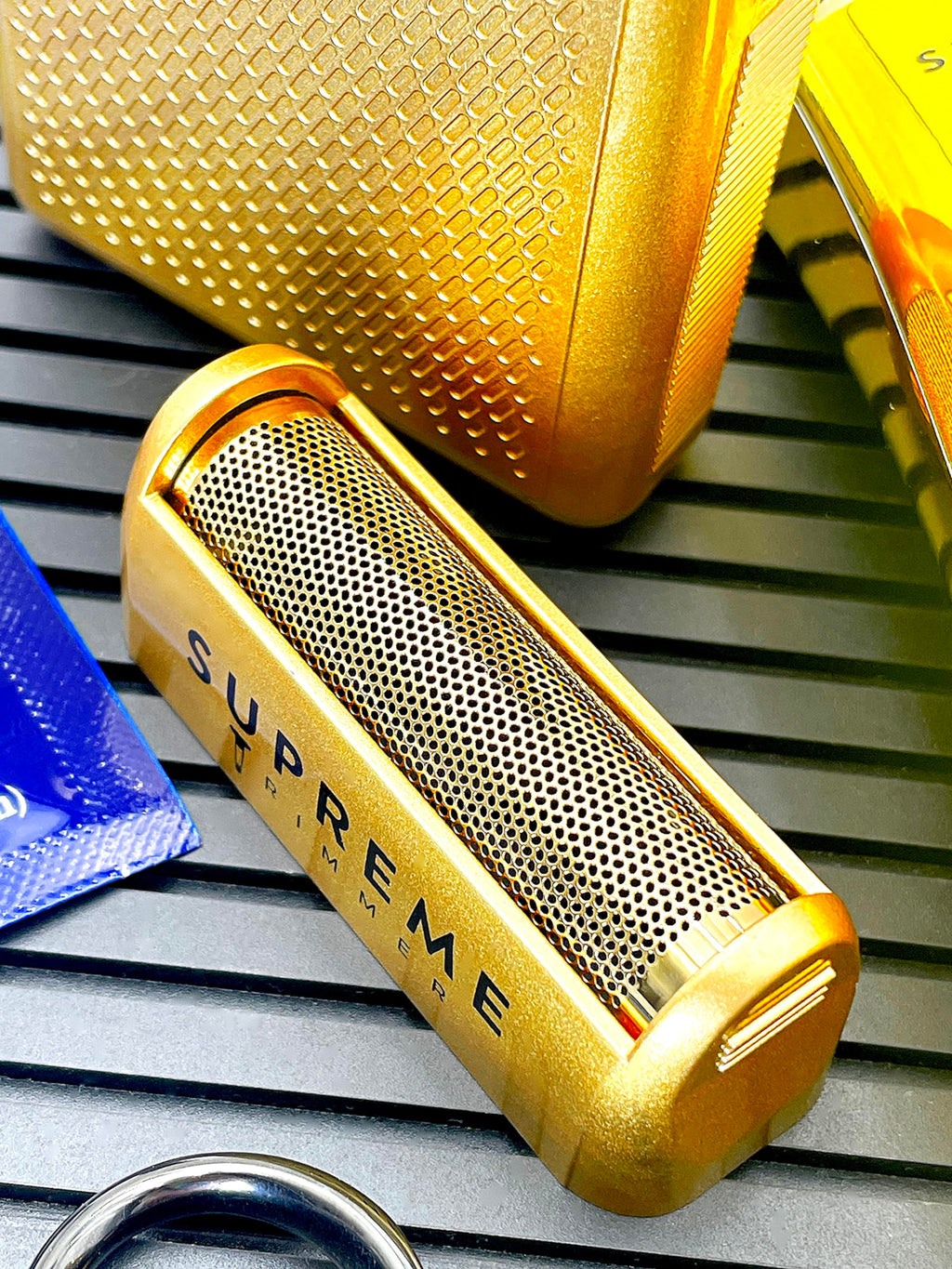 Supreme Trimmer Solo STF101 Herren-Einzelfolienrasierer (150 Minuten Laufzeit), kabellos, leistungsstark, USB-C-Mini-Größe, Reiserasierer für Friseure und Zuhause, Schwarz