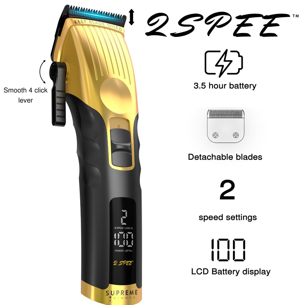 Supreme Trimmer 2Spee Profi Haarschneidemaschine