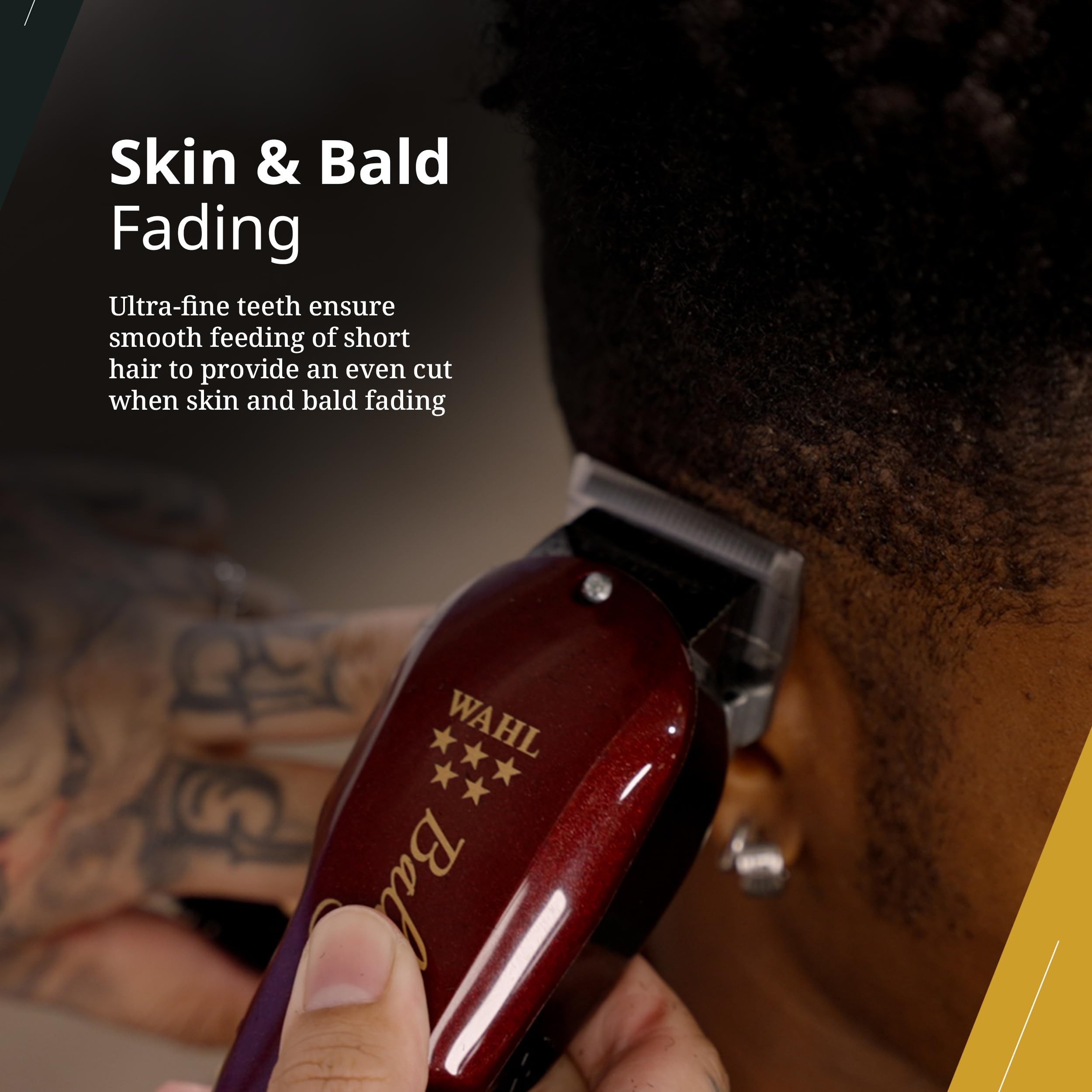 Wahl Professional Balding 6X0 Schermesser, silberfarben, 1 Stück