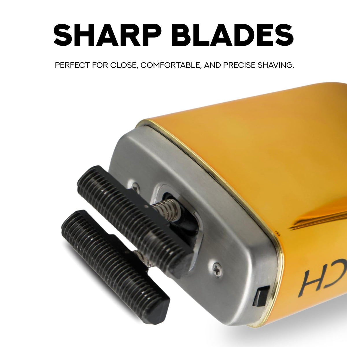Supreme Trimmer STF602 Elektrorasierer für Herren, Nass-/Trockenrasierer für Herren, Schwarz – Crunch